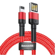 Baseus Cafule Double-sided USB Lightning Cable 2.4A 1m - Red