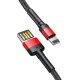Baseus Cafule Double-sided USB Lightning Cable 2.4A 1m - Black / Red