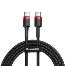 USB-C PD Baseus Cable Cafule PD 2.0 QC 3.0 60W 1m - Black / Red