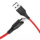 BlitzWolf BW-TC15 USB-C kabelis 3A 1.8m - Raudonas