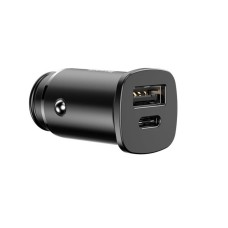 Baseus Square automobilinis įkroviklis PPS QC4.0 / PD3.0 5A 30W - Juodas