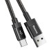 Baseus Data Faction USB kabelis 3in1 C tipo / Lightning / micro 3.5A 1.2m - Juodas