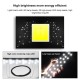 Photo studio Puluz 40cm LED 2400 lumens
