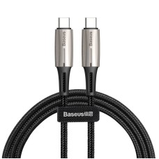 Cable USB-C PD Baseus Water Drop Power Delivery 2.0 60W 1m - Black