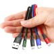 Baseus USB Fast 4w1 USB-C / 2x Lightning / Micro Cable 3.5A 1.2m - Black