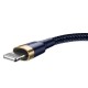 Baseus Cafule Lightning cable 2.4A 1m - Gold / Dark blue