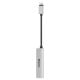 Baseus L52 audio adapter Lightning to 3.5mm and 2x Lightning - Silver