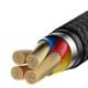 Baseus Cafule USB-C cable Huawei SuperCharge QC 3.0 5A 1m - Black / Gray