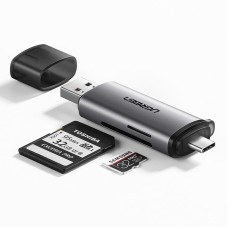 UGREEN USB + USB-C adapteris kortelių skaitytuvas SD + microSD