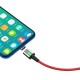 Magnetinis Baseus kabelis Micro USB 1.5A 2m - Raudonas