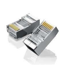 UGREEN Ethernet RJ45 Metal plug 8P/8C Cat.6 UTP 10pcs