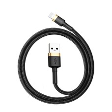 Baseus Cafule kabelis USB Lightning 3m - Auksinis / Juodas