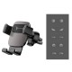 Baseus Cube Gravitational car holder on ventilation grid - Black