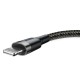 Baseus Cafule USB Lightning Cable 2A 3m - Black / Grey