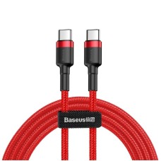 Baseus Cafule kabelis USB-C PD 2.0 QC 3.0 60W 2m - Raudonas 
