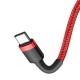 Baseus Cafule PD2.0 60W flash charging USB For Type-C cable 20V 3A 2m - Red