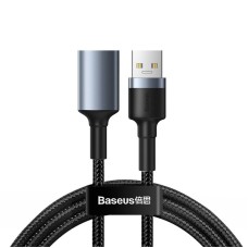Baseus cafule Cable USB3.0 Male To USB3.0 Female 2A 1m - Dark grey