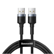 Baseus cafule Cable USB3.0 Male To USB3.0 Male 2A 1m - Black / Grey