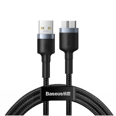 Baseus cafule Cable USB3.0 Male To Micro-B 2A 1m  - Black / Grey