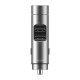 Baseus Energy Column Car Wireless MP3 Charger (Wireless 5.0+5V/3.1A) - Silver