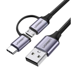 UGREEN Type-C/MicroUSB cable QC 3.0 1m
