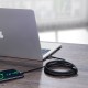 Baseus Cafule PD2.0 100W fast charging USB For Type-C cable 20V 5A 2m - Grey / Black