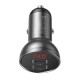 Baseus 2xUSB 4.8A car charger 24W - Grey
