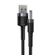 Baseus Cafule Cable USB to DC 3.5mm 2A 1m - Grey / Black