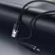 Baseus Cafule Cable USB to DC 3.5mm 2A 1m - Grey / Black