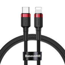 Baseus Cafule Cable Type-C to iP PD 18W 1m - Red / Black
