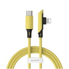 Baseus Colourful Elbow Type-C to iP Cable PD 18W 1.2m - Yellow