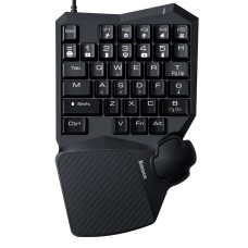Baseus GAMO One-Handed Gaming Keyboard - Black