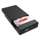 Hard Drive Enclosure HDD 3.5" Orico SATA + USB 3.0 1M cable