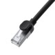 Baseus Cat 6 Gigabit Ethernet RJ45 kabelis 1m - Juodas 