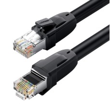 UGREEN Ethernet Cat8 RJ45 kabelis 2m - Juodas