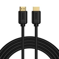 Baseus 2x HDMI 2.0 4K 60Hz Cable 3D HDR 18Gbps 3m - Black