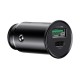 Baseus Circular Metal PPS greitasis įkroviklis 30W (palaikomas VOOC) - Juodas 