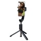 Baseus Lovely Uniaxial Bluetooth Folding Stand Selfie Stabilizer - Black