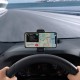 Gravity car holder for Baseus phone - Juodas