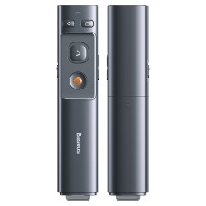Baseus Orange Dot Multifunctionale remote control for delivery with laser pointer - gray