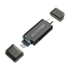 Kortelių skaitytuvas SD USB-C / USB-A Blitzwolf BW-CR1 