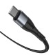 Baseus Zinc magnetinis USB-C - Lightning kabelis 20W 1m - Juodas