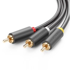 UGREEN AV105 cable 3x RCA to 3x RCA 1.5m - Black