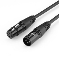 Cable UGREEN AV130 - XLR female to XLR male 1m - Black
