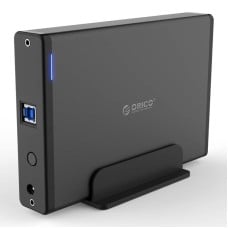 Orico 3.5'' HDD enclosure USB 3.0 SATA - Black