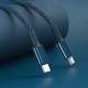 Baseus High Density Braided Cable Type-C to Lightning PD 20W 1m - Blue