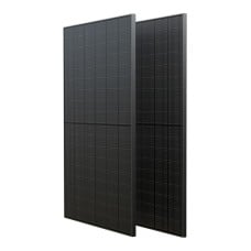 2 EcoFlow 400 W fotovoltinių plokščių rinkinys (tvirtos konstrukcijos)