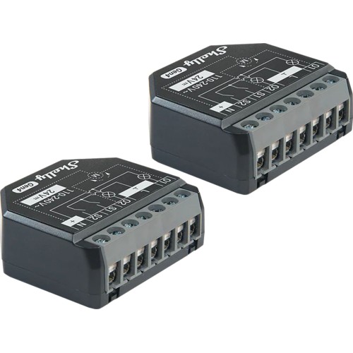 Set of 2 Shelly 2PM Gen4 Zigbee/Matter Controllers Set of 2 Shelly 2PM Gen4 Zigbee/Matter Controllers
