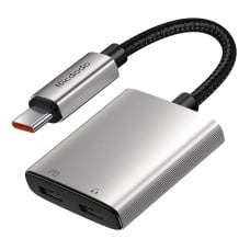 2in1 Audio Adapter Mcdodo CA-5570 2in1 USB-C to 2x USB-C