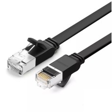 UGREEN Cat 6 UTP Flat Ethernet RJ45 Cable Pure Copper 3m black